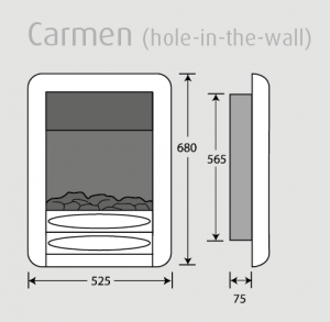 Carmen Illusion Electric - Hole-in-the-wall log